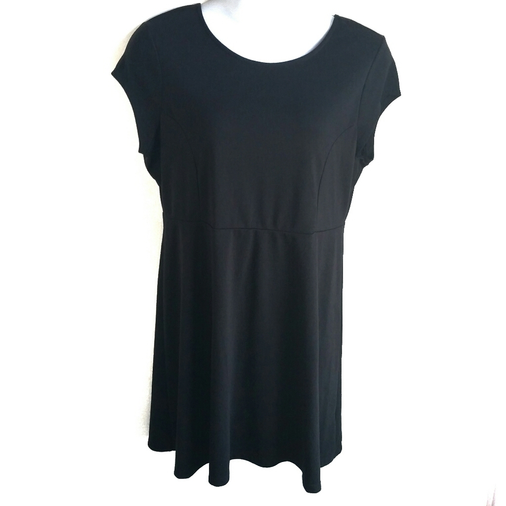 Old Navy Black Minidress Size XXL Casual Feminine Whimsygoth Witchy Girly Casual